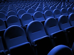 Standaard bioscoop stoelen
