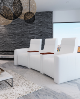 luxe bioscoop set wit